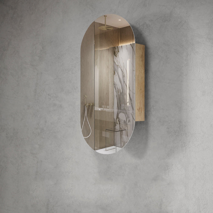 NOOSA Shaving Cabinet Natural Oak Otti Australia