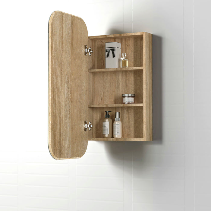 Newport Natural Oak Shaving Cabinet Otti Australia