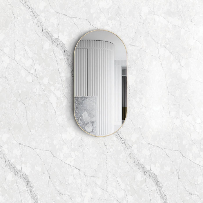 Noosa Gold Mirror 900x450mm