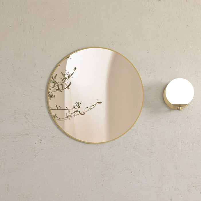 London Brush Gold Mirror 700mm