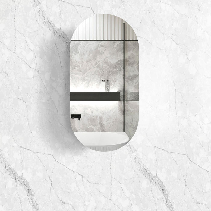 NOOSA Shaving Cabinet Black Oak