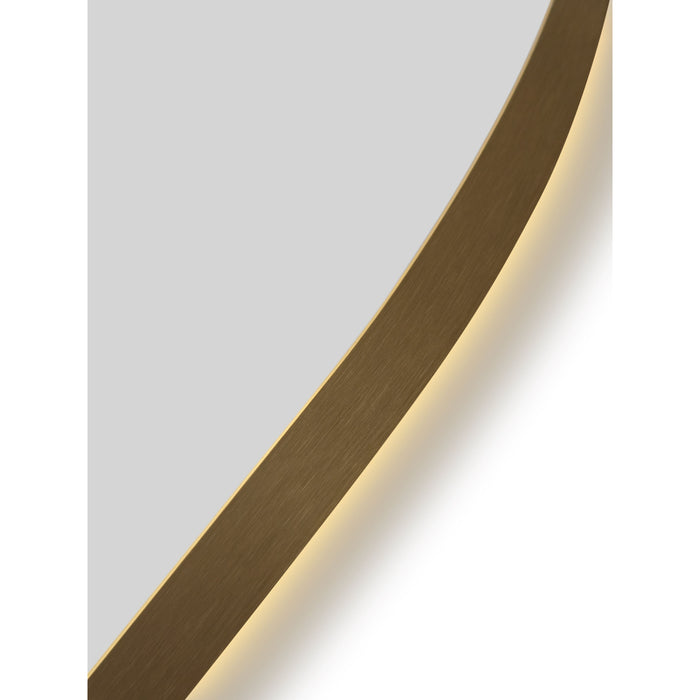 CIRCO Framed Round Illuminated LED Mirror LUMIXE