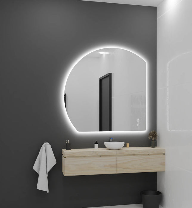 ALBA Corner Frameless Mirror LUMIXE