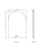 ARCHIE LED Frameless Mirror 1500 x 1000mm Otti Australia