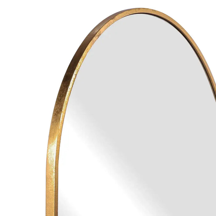Archibald Floor Mirror – Gold Leaf