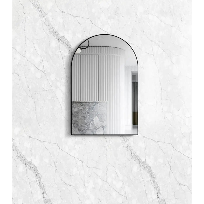 Archie Metal Framed Mirror Black Otti Australia