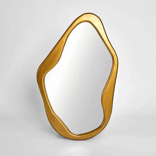 Aria Form Mirror 62x100cm Gold Florabelle Masterpiece Mirrors
