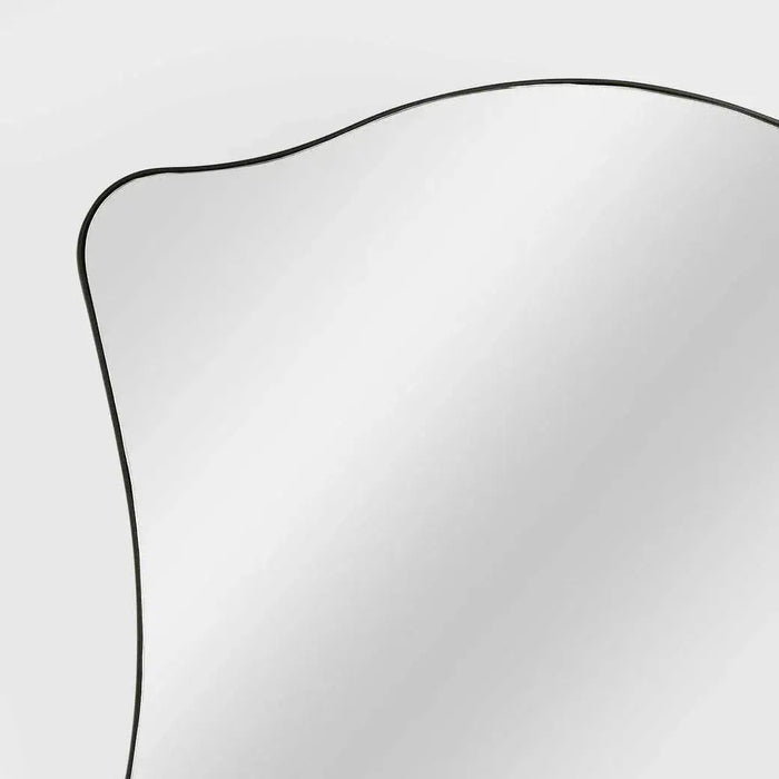 Bethany Floor Mirror Black