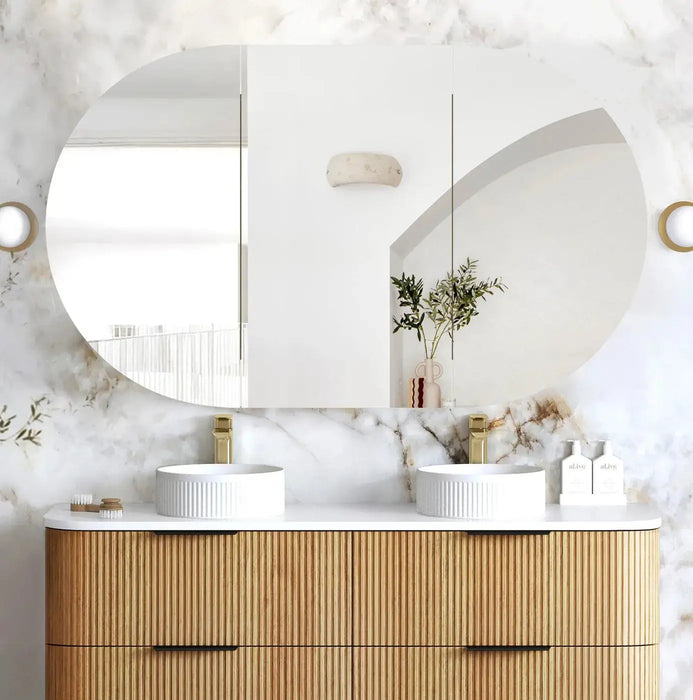 Bond Woodland Oak Shaving Cabinet