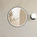 Bondi LED Black Framed Mirror 800mm Otti Australia