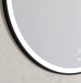 Bondi LED Black Framed Mirror 800mm Otti Australia
