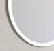 Bondi LED White framed Mirror 800mm Otti Australia