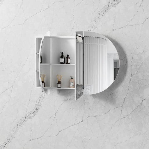 Bondi Shaving Cabinet Matte White 1200 X 750 Otti Australia