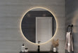 CIRCO Frameless Round Illuminated LED Mirror LUMIXE