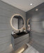 CIRCO Frameless Round Illuminated LED Mirror LUMIXE