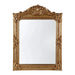 Elizabeth Wall Mirror - Antique Gold Cafe Lighting & Living