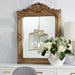 Elizabeth Wall Mirror - Antique Gold Cafe Lighting & Living