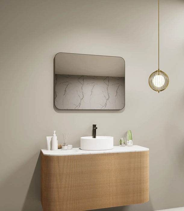 Framed ASTA Rectangle Mirror Lumixe
