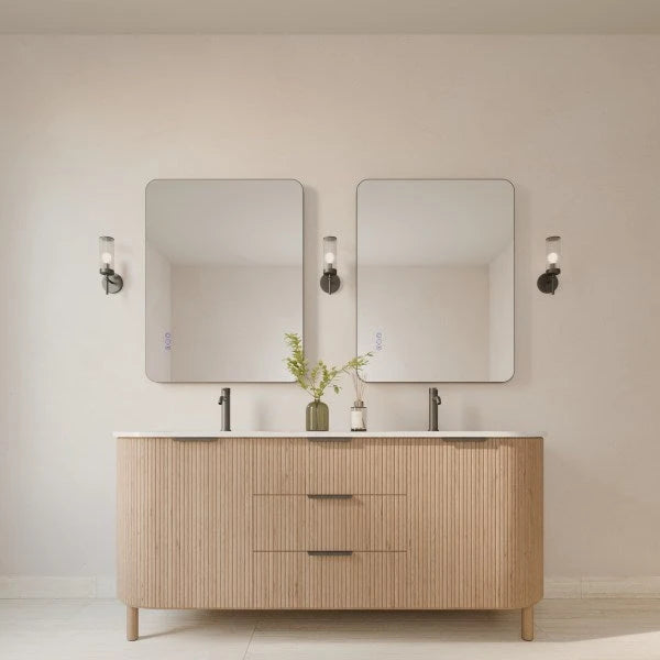 Framed ASTA backlit LED Rectangle Mirror