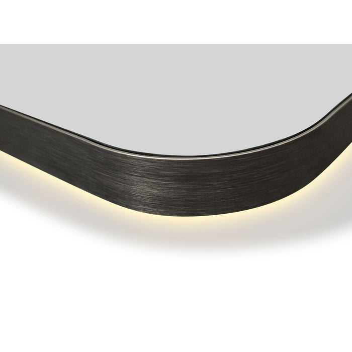 Framed ASTA backlit LED Rectangle Mirror