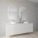 Framed AURA Backlit Arch LED Mirror Lumixe