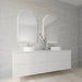 Framed AURA Backlit Arch LED Mirror Lumixe