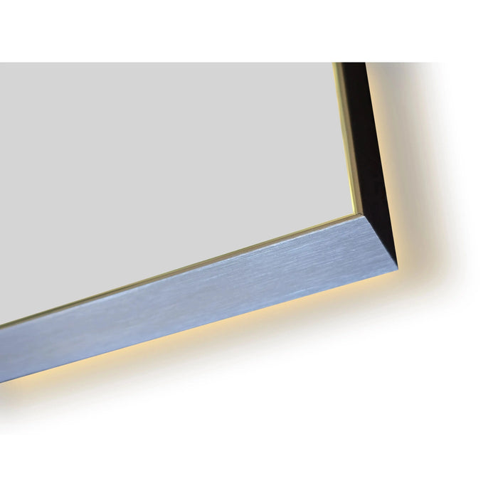 Framed AURA Backlit Arch LED Mirror Lumixe