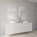 Framed AURA Backlit Arch LED Mirror Lumixe