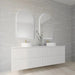 Framed AURA Backlit Arch LED Mirror Lumixe