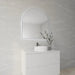 Framed AURA Backlit Arch LED Mirror Lumixe