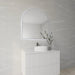 Framed AURA Backlit Arch LED Mirror Lumixe