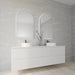 Framed AURA Backlit Arch LED Mirror Lumixe