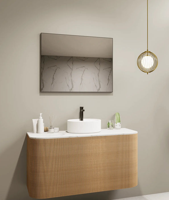 Nexus Framed Rectangular LED Mirror - Masterpiece Mirrors