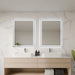 Framed NEXUS Rectangle front and back lit LED Mirror LUMIXE