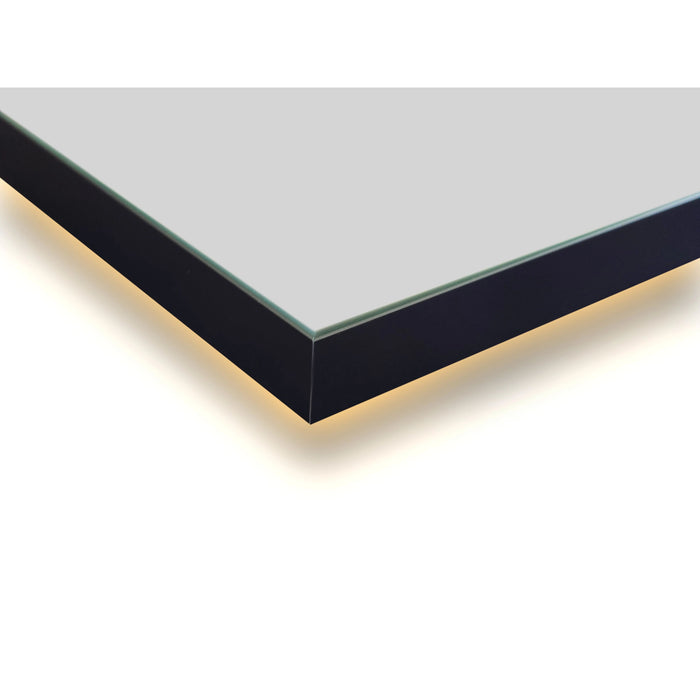Framed NEXUS Rectangle front and back lit LED Mirror