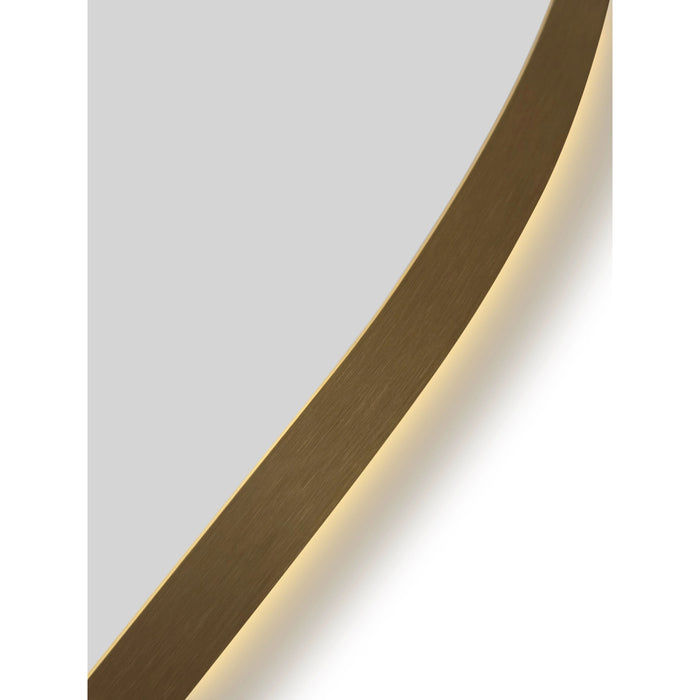 Framed Orvis Oval LED backlit Mirror