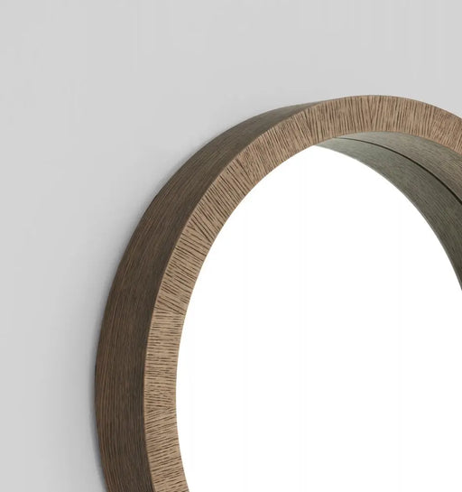 Hazel Wood Circle Mirror Warranbrooke