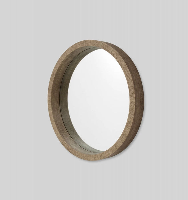 Hazel Wood Circle Mirror Warranbrooke