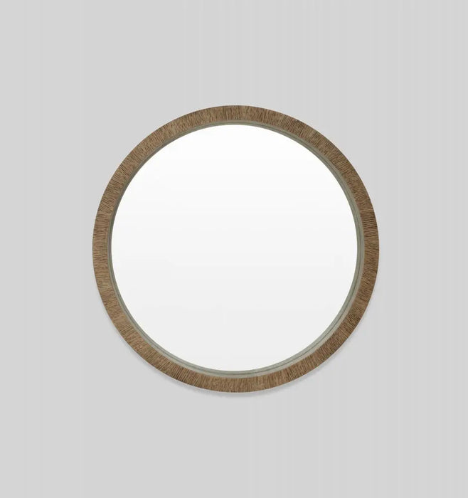 Hazel Wood Circle Mirror Warranbrooke
