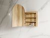 LED Archie Shaving Cabinet Natural Oak 900 x 600mm Otti Australia