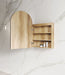 LED Archie Shaving Cabinet Natural Oak Otti Australia