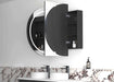 LED Bondi Shaving Cabinet Black Oak 1500 x 900mm Otti Australia
