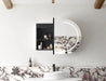 LED Bondi Shaving Cabinet Black Oak 900 x 600mm Otti Australia