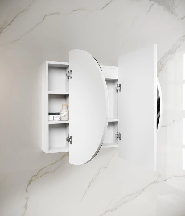 LED Bondi Shaving Cabinet Matte White 1500 x 900mm Otti Australia