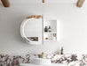 LED Bondi Shaving Cabinet Matte White 900 x 600mm Otti Australia