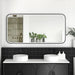 LED Newport Mirror Black Soft Square 1500x750mm Otti Australia