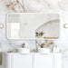 LED Newport Mirror White Soft Square 1500x750mm Otti Australia