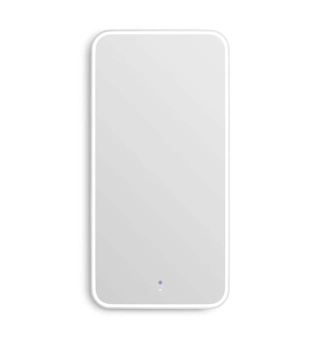 LED Newport Mirror White Soft Square 1500x750mm Otti Australia