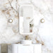 LED Newport Mirror White Soft Square 900x450mm Otti Australia