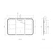 LED Newport Shaving Cabinet Black Oak 1200 x 750mm Otti Australia